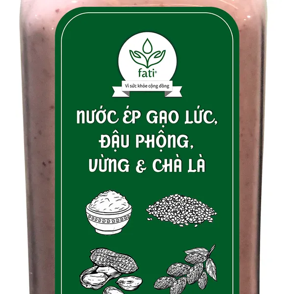 Nước ép hạt fati - Gạo lức - Vừng - Đậu phọng - Bắp nữ hoàng