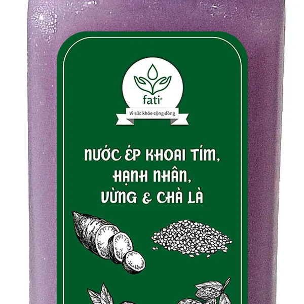 Nước ép hạt fati - Khoai tím - Hạnh nhân - Vừng - Chà là - Hạt chia
