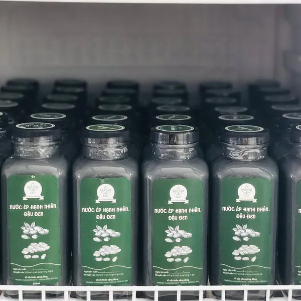 Nước ép hạt fati - Đậu đen - Mè đen -  Hạnh nhân - Chà là