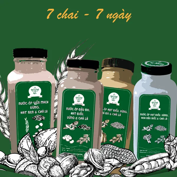 Nước ép hạt fati - COMBO 7