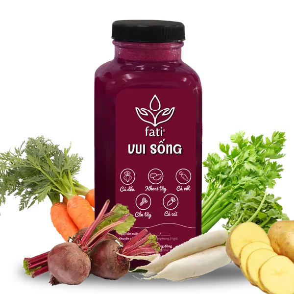 Nước ép fati - Vui Sống - Chai 350ml