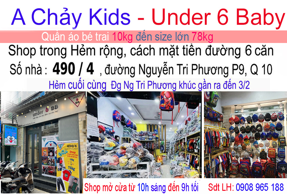 Shop Bán Quần Áo Trẻ Em Ở Quận 10