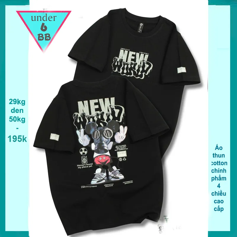 Áo Thun bé trai cotton in hình Mickey cá tính cho bé diện đi chơi , du lịch