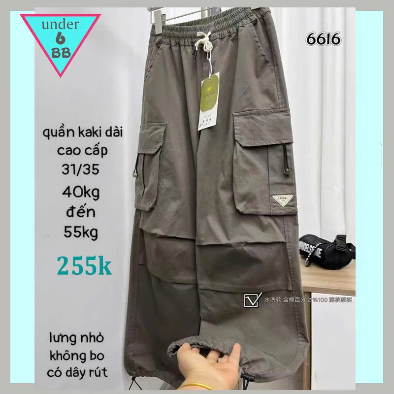 Quần kaki dài bé trai cao cấp ( Mã 6616 - 40kg đến 55kg )
