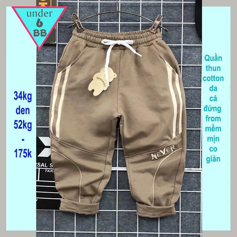 Quần thun dài bé trai