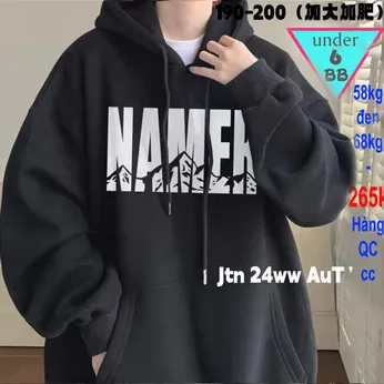 Áo hoodie bé trai tay dài cotton da cá dày dặn phong cách đơn giản cho bé lớn đi chơi ,đi học