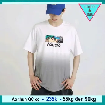 Áo thun bé trai cao cấp in họa tiết Naruto phong cách cá tính cho bé lớn đi chơi ,đi học