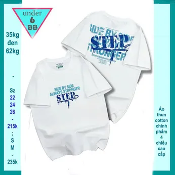 Áo thun bé trai cotton in chữ phong cách cá tính cho bé đi chơi, du lịch