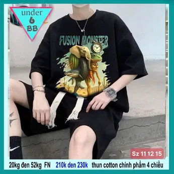Set đồ bộ bé trai hoạt hình in hình Lirilì Larilà siêu hottrend phong cách cá tính cho bé đi chơi , đi học 