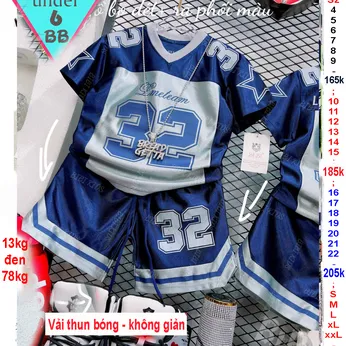 Đồ bộ bé trai thun lạnh thể thao vải bóng in họa tiết số 32 phong cách cá tính cho bé đi chơi , đi học 