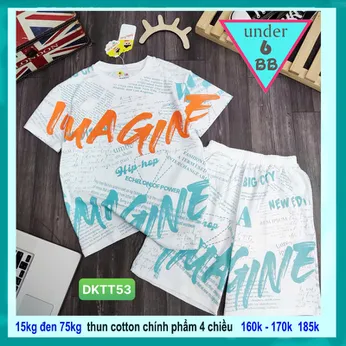 Quần áo bé trai in full chữ theo phong cách thời trang cá tính cho bé diện mùa hè đi chơi , du lịch