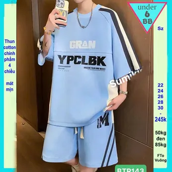 Quần áo bé trai size lớn in chữ mang phong cách cá tính cho tuổi teen diện đi chơi , đi học