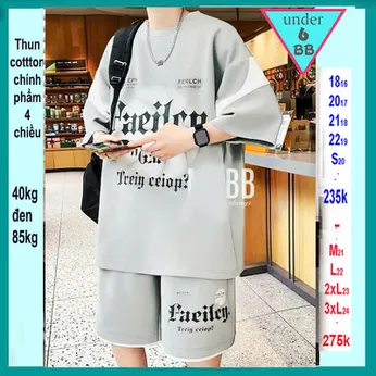 Quần áo bé trai size lớn in chữ với nét tinh tế cực phong cách cho bé đi chơi , đi học