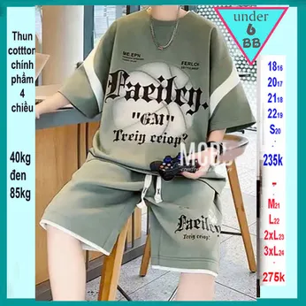 Quần áo bé trai size lớn in chữ đơn giản phong cách cá tính đi chơi , đi học