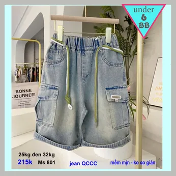 Quần jean bé trai ( 25kg đến 32kg )( QC : 801)