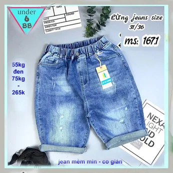 Quần jean bé trai ( HB 167.1 - 55kg đến 75kg )