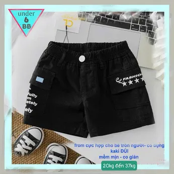 Quần kaki bé trai túi hộp ( Phom đùi-20kg đến 37kg )