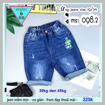 Quần jean bé trai ( 30kg đến 45kg ) ( HB : ms 098.2 )