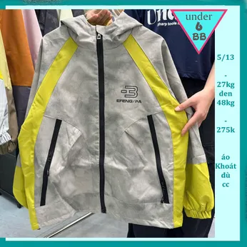 Áo khoác dù bé trai cao cấp in chữ B phong cách cá tính cho bé khoác nắng , giữ ấm