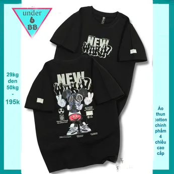 Áo Thun bé trai cotton in hình Mickey cá tính cho bé diện đi chơi , du lịch