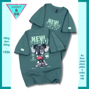 Áo Thun bé trai cotton in hình Mickey cá tính cho bé diện đi chơi , du lịch