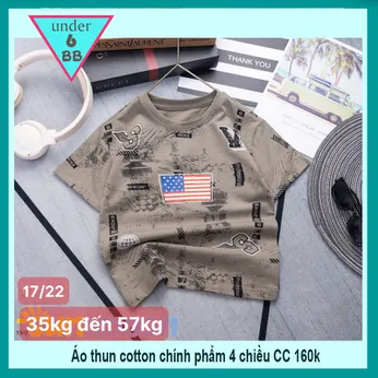 Áo thun bé trai cá tính in phối màu loang phong cách cực ngầu cho bé đi chơi , đi du lịch