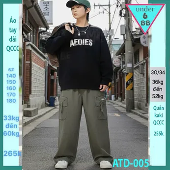 Áo thun bé trai tay dài ( ATD-005 ) in chữ AEOIES phong cách cá tính cho bé đi chơi , du lịch