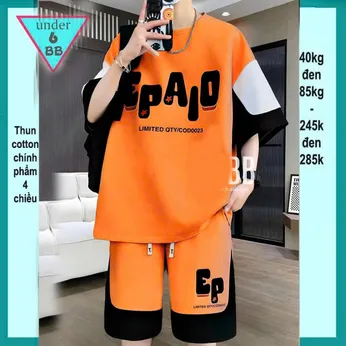 Quần áo bé trai size lớn in chữ phong cách cá tính cho bé đi chơi , đi học