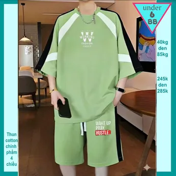 Quần áo bé trai size lớn in chữ W phối màu cá tính cho bé lớn diện đi chơi , đi học