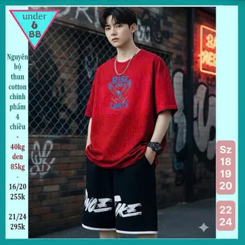 Quần áo bé trai size lớn in Chim Đại Bàng phối màu loang cá tính cho bé lớn đi chơi ,đi học