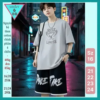 Quần áo bé trai size lớn in Chim Đại Bàng phối màu loang cá tính cho bé lớn đi chơi ,đi học