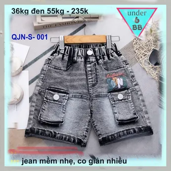 Quần jean bé trai (QJN-S-001-36Kg đến 55kg )