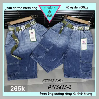 Quần jean bé trai ( NS813-2 - 40kg đến 60kg )