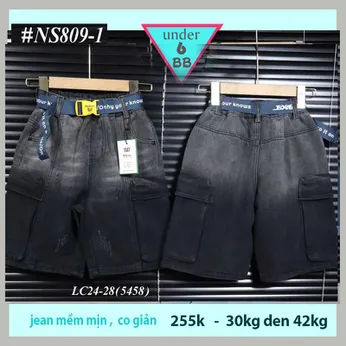 Quần jean bé trai ( NS809-1 - 30kg đến 42kg )