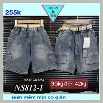 Quần jean bé trai ( NS812.1 - 30kg đến 42kg )