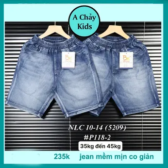 Quần jean bé trai túi hộp ( 35kg đến 45kg - P118.2)