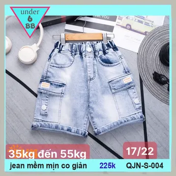 Quần jean bé trai ( QJN - S - 004 - 35kg đến 55kg )