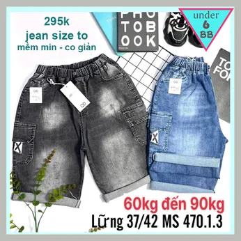 Quần jean bé trai ( MS : 470.1.3 - 60kg đến 90kg )