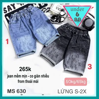 Quần jean bé trai (TN 630- 50kg đến 65kg )