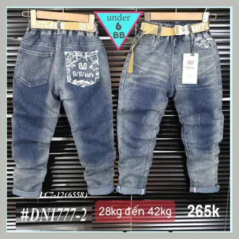 Quần jean dài bé trai ( DN1777.2 - 28kg đến 42kg )