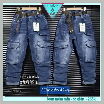 Quần jean dài bé trai ( DN1783-4 - 30kg đến 42kg )