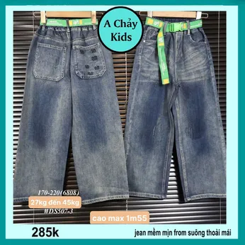 Quần jean dài bé trai (DS507.3 - 27kg đến 45kg )