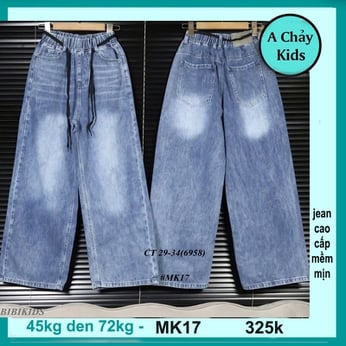 Quần jean dài bé trai (MK17 - 45kg đến 72kg )