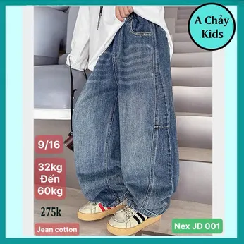 Quần jean dài bé trai (Nex-JD-001 - 34kg đến 60kg )