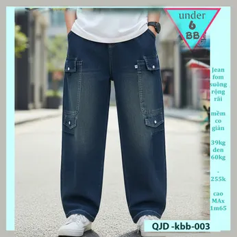 Quần jean dài bé trai ( QJD - KBB-003 - 40kg đến 60kg )
