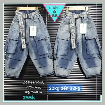 Quần jean dài bé trai (QP9003.1 - 22kg đến 32kg )