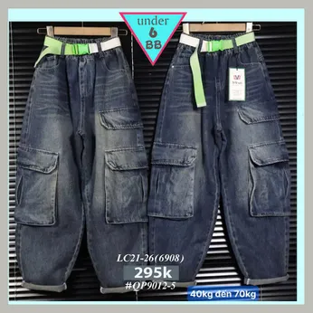 Quần jean dài bé trai (QP9012-5 - 40kg đến 70kg )