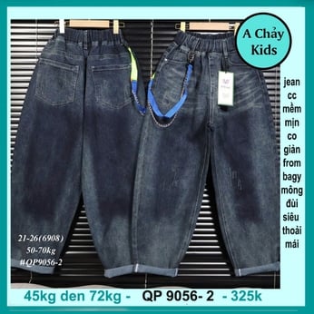 Quần jean dài bé trai ( QP9056.2 - 45kg đến 72kg )