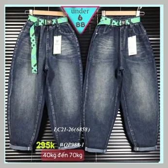 Quần jean dài bé trai ( QP 988.1 - 40kg đến 70kg )
