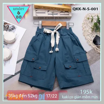 Quần kaki bé trai (QKK-N-S-001 - 35kg đến 52kg )